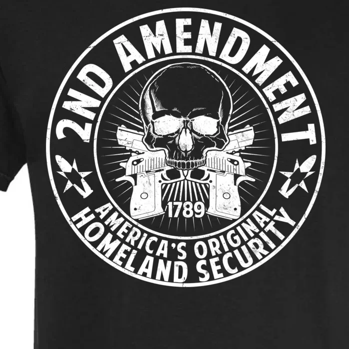 2nd Amendment America's Original Homeland Security Garment-Dyed Heavyweight T-Shirt