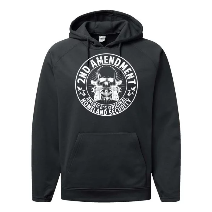 2nd Amendment America's Original Homeland Security Performance Fleece Hoodie