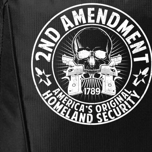 2nd Amendment America's Original Homeland Security City Backpack