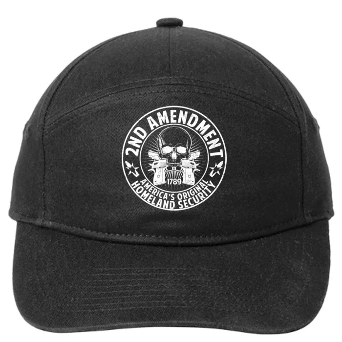 2nd Amendment America's Original Homeland Security 7-Panel Snapback Hat