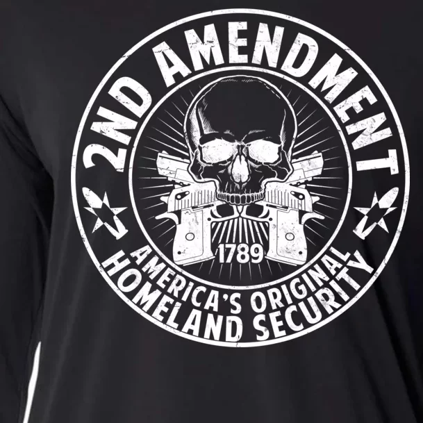 2nd Amendment America's Original Homeland Security Cooling Performance Long Sleeve Crew