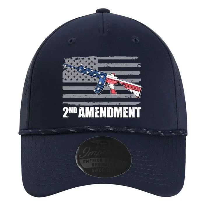 2nd Amendment Distressed American Flag Performance The Dyno Cap