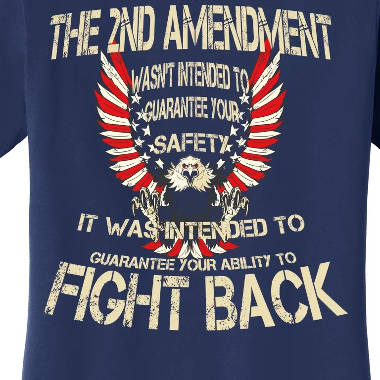 2nd Amendment Fight Back Women's T-Shirt