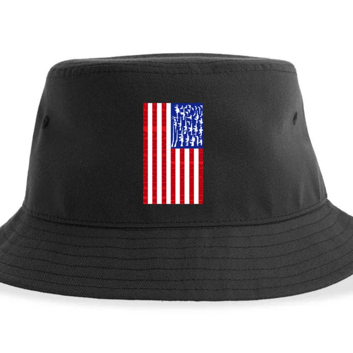 2nd Amendment Flag Sustainable Bucket Hat