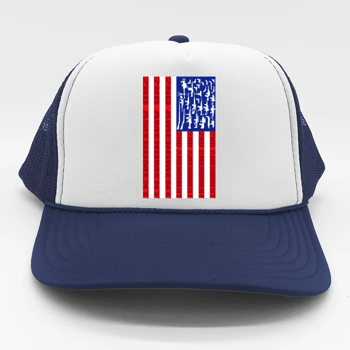 2nd Amendment Flag Trucker Hat