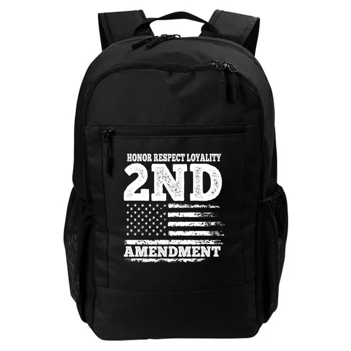 2nd Amendment Honor Respect Daily Commute Backpack