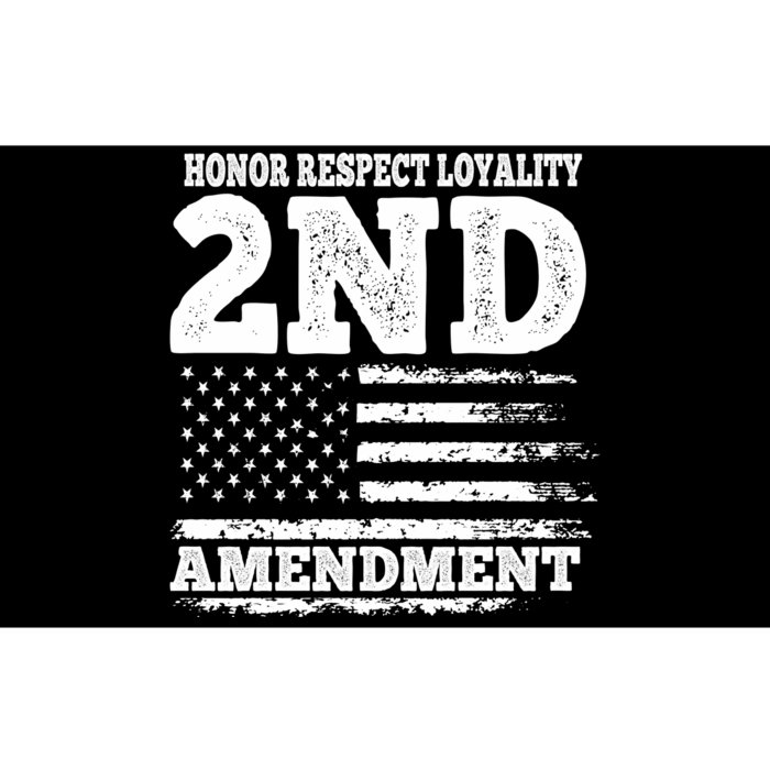 2nd Amendment Honor Respect Bumper Sticker