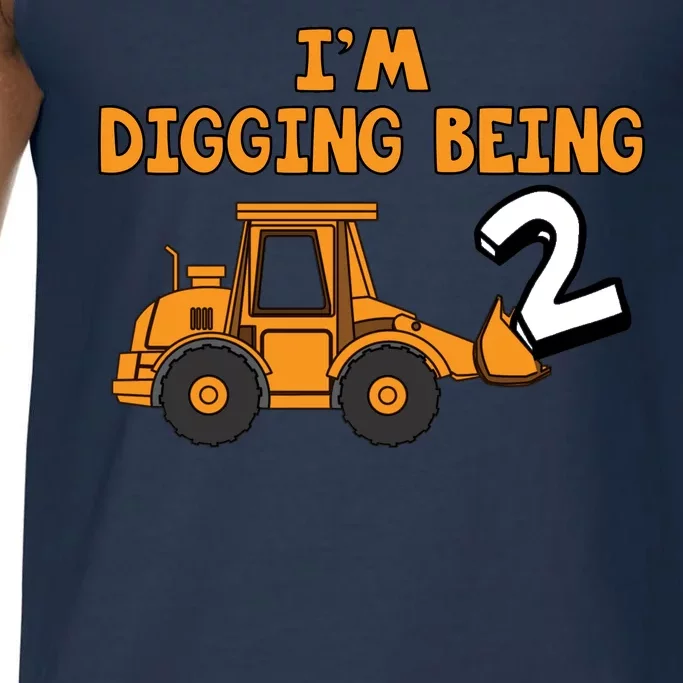 2nd Birthday I'm Digging Being Two Comfort Colors® Tank Top