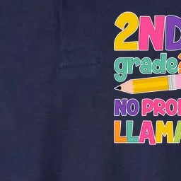 2nd Grade? No Prob Llama Softstyle Adult Sport Polo