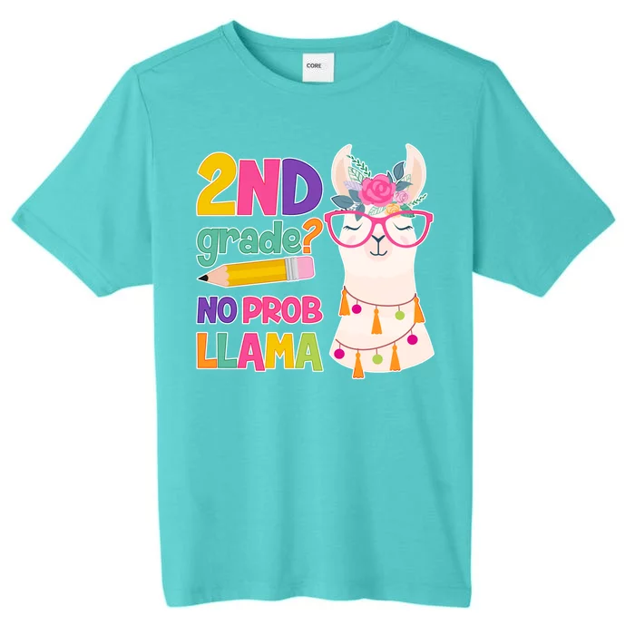 2nd Grade? No Prob Llama ChromaSoft Performance T-Shirt