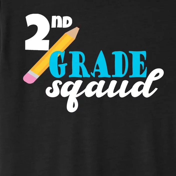 2nd Grade Squad School Pencil ChromaSoft Performance T-Shirt