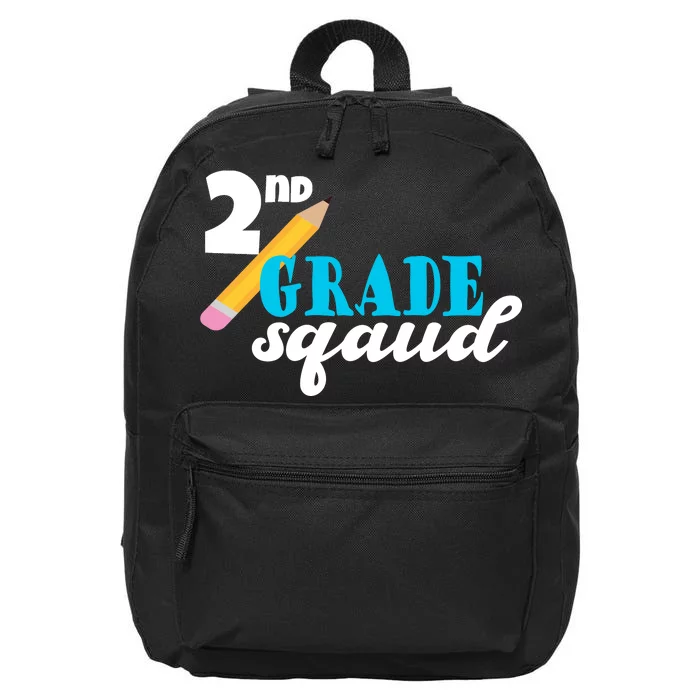 2nd Grade Squad School Pencil 16 in Basic Backpack