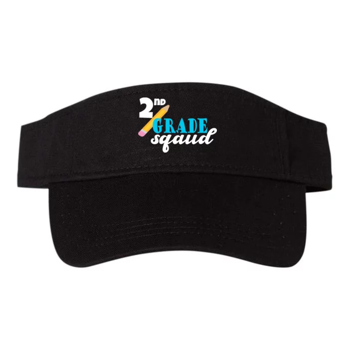 2nd Grade Squad School Pencil Valucap Bio-Washed Visor