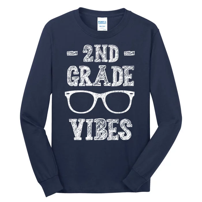 2nd Grade Vibes Tall Long Sleeve T-Shirt