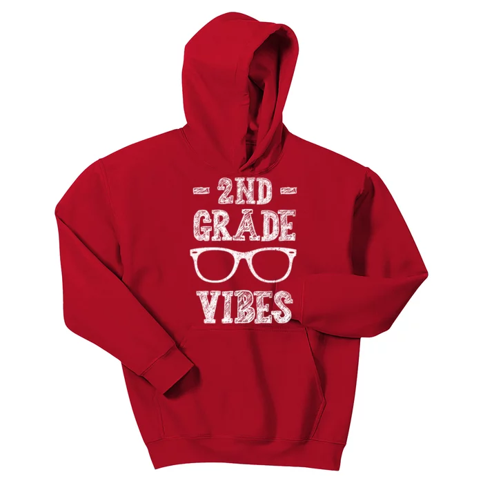 2nd Grade Vibes Kids Hoodie