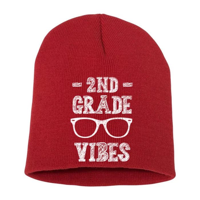 2nd Grade Vibes Short Acrylic Beanie