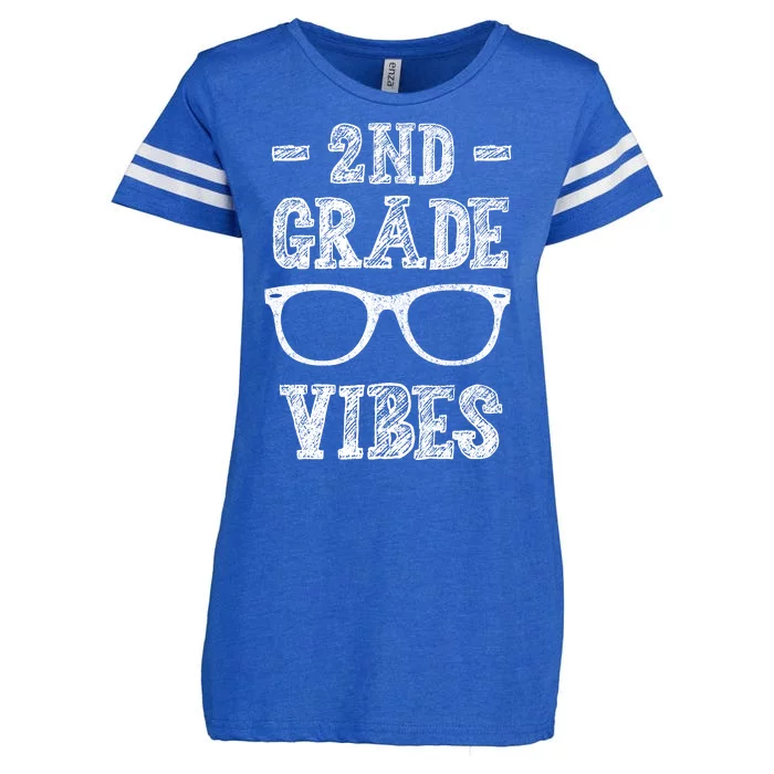 2nd Grade Vibes Enza Ladies Jersey Football T-Shirt