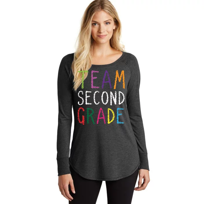 2nd Team Second Grade Women's Perfect Tri Tunic Long Sleeve Shirt