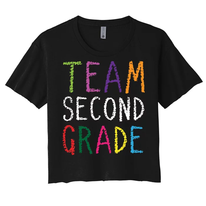 2nd Team Second Grade Women's Crop Top Tee