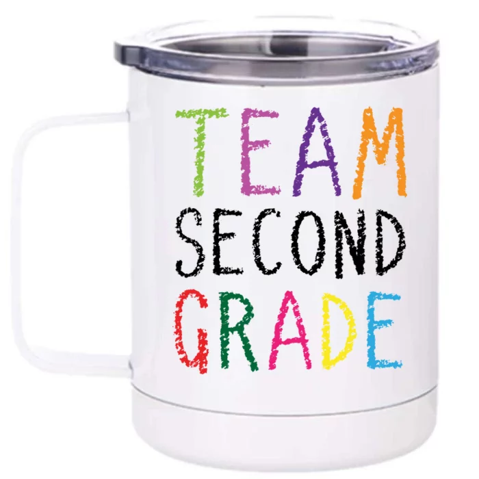 2nd Team Second Grade Front & Back 12oz Stainless Steel Tumbler Cup