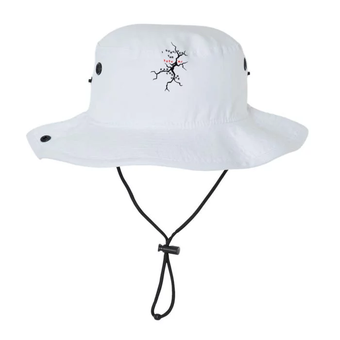 2024 Nj Earthquake I Survived!!. Legacy Cool Fit Booney Bucket Hat