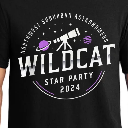 2024 Northwest Suburban Astronomers Wildcat Star Party Pajama Set