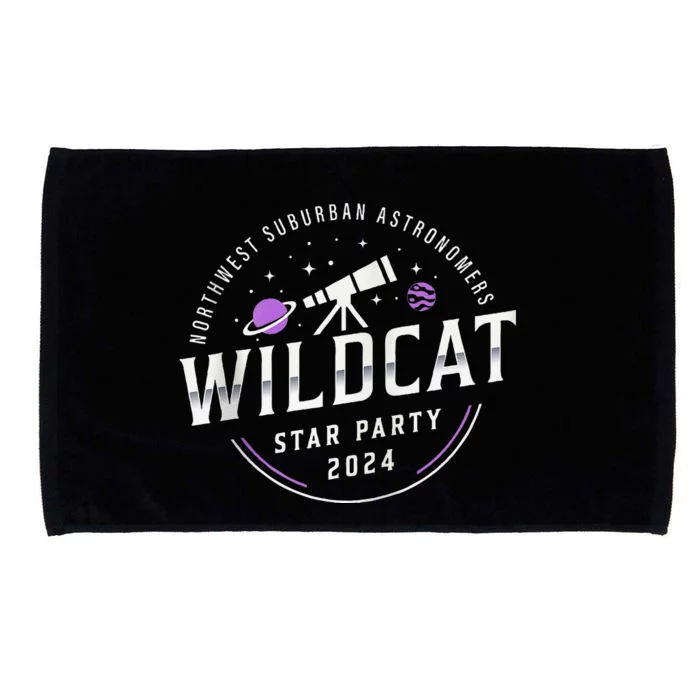 2024 Northwest Suburban Astronomers Wildcat Star Party Microfiber Hand Towel