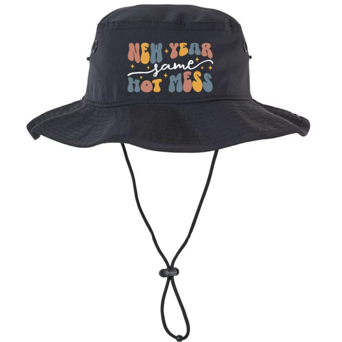 2024 New Year Same Hot Mess Party 2024 Happy New Year Funny Gift Legacy Cool Fit Booney Bucket Hat