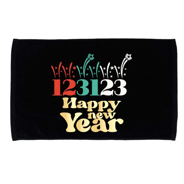 2024 New Years Eve 123123 Cute Gift Microfiber Hand Towel