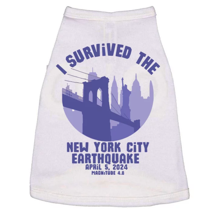 2024 New York City Earthquake Survivor Doggie Tank