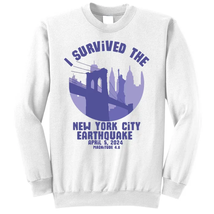 2024 New York City Earthquake Survivor Sweatshirt