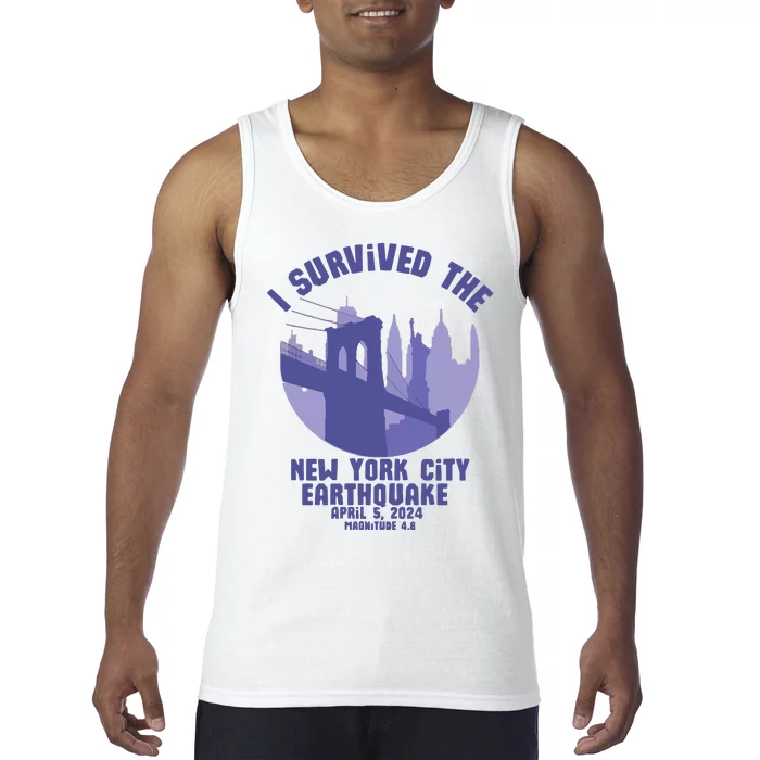 2024 New York City Earthquake Survivor Tank Top