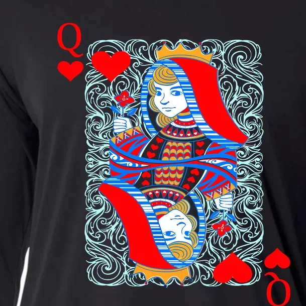 2 Of 2 King And Queen Matching Poker For Couples Cooling Performance Long Sleeve Crew