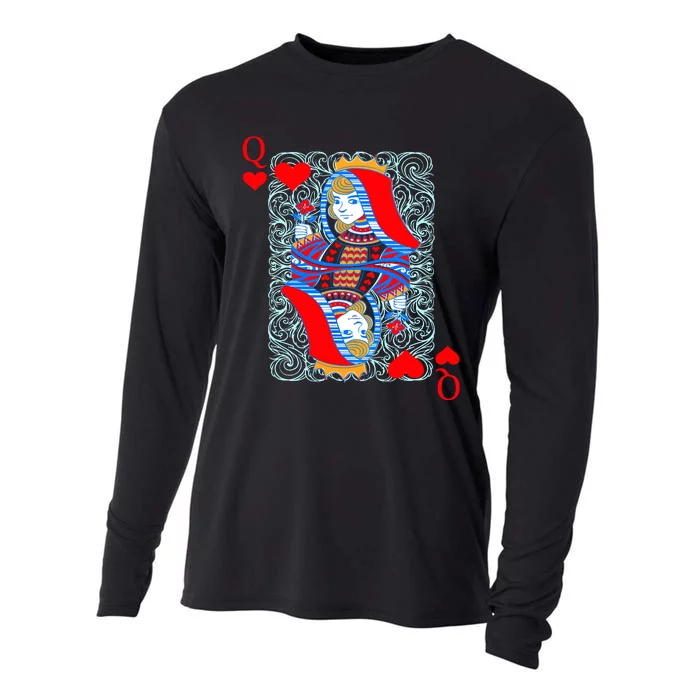 2 Of 2 King And Queen Matching Poker For Couples Cooling Performance Long Sleeve Crew