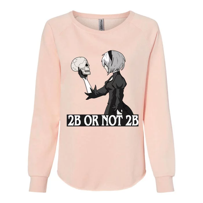 2b Or Not 2b Womens California Wash Sweatshirt