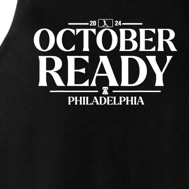 2024 October Ready Philadelphia Ladies Tri-Blend Wicking Tank