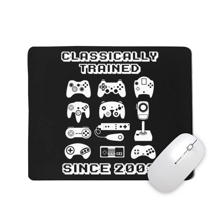 2003 Old School Video Game Theme Birthday Mousepad