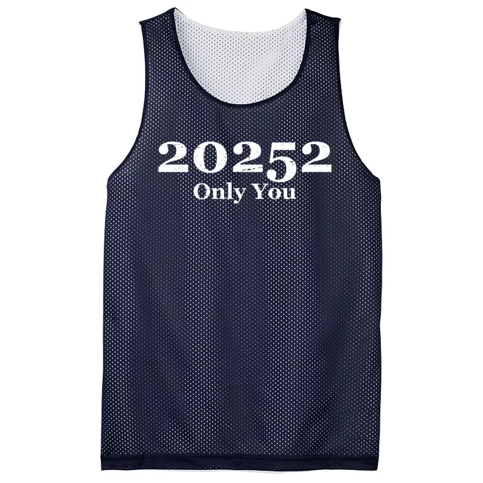 20252 Only You Mesh Reversible Basketball Jersey Tank