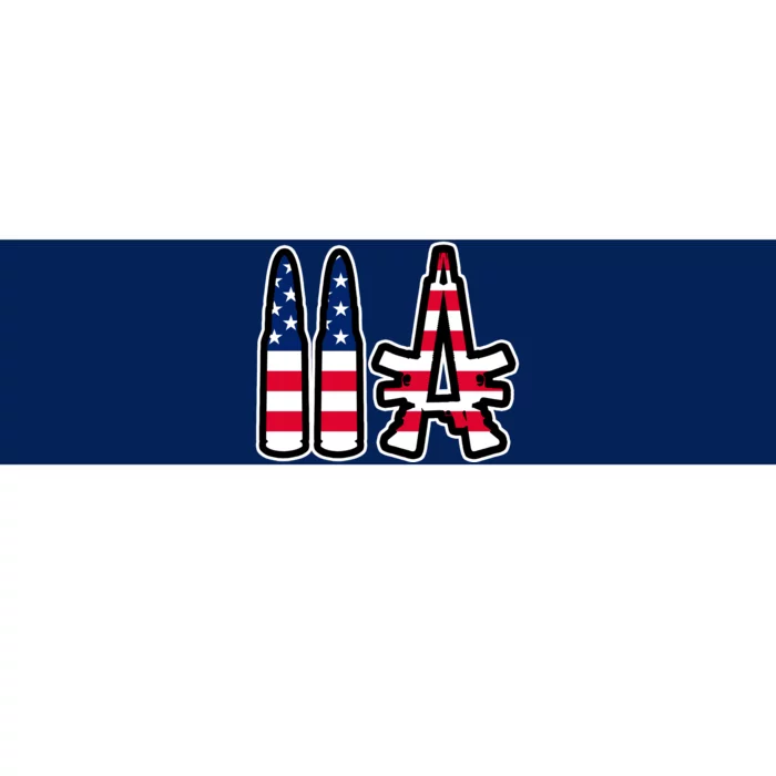 2A Patriotic Bumper Sticker