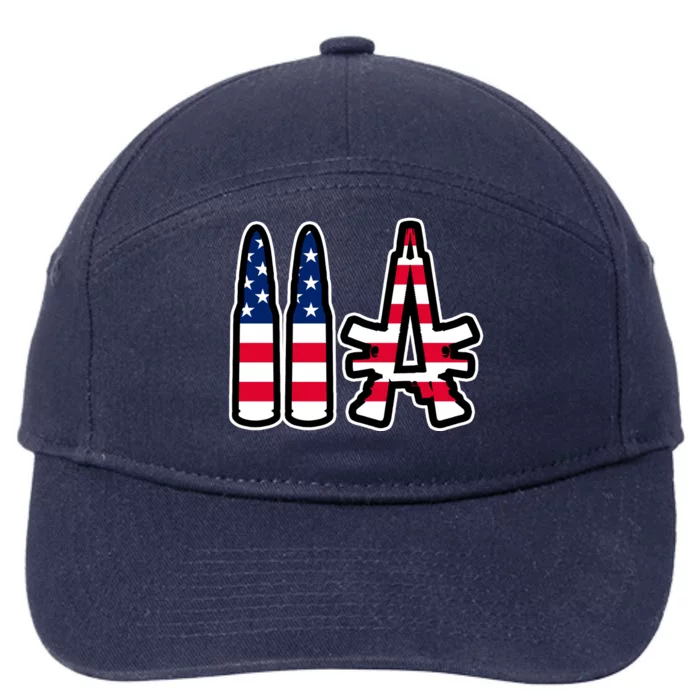 2A Patriotic 7-Panel Snapback Hat