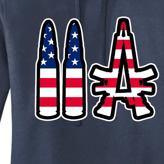 2A Patriotic Women's Pullover Hoodie