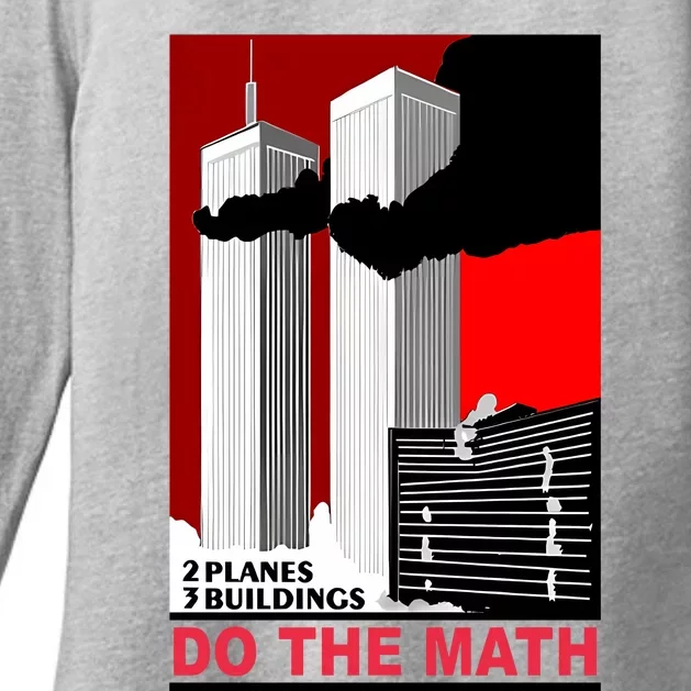 2 Planes 3 Buildings Do The Math Womens CVC Long Sleeve Shirt