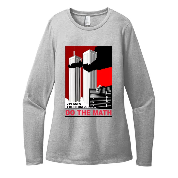 2 Planes 3 Buildings Do The Math Womens CVC Long Sleeve Shirt