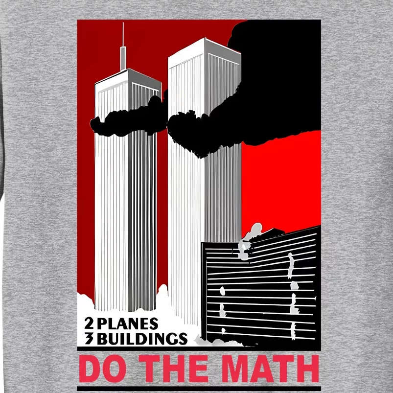 2 Planes 3 Buildings Do The Math Tall Sweatshirt