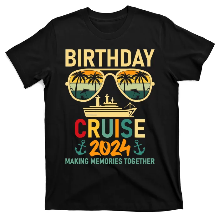 2024 Party Cruise Birthday Vacation T-Shirt