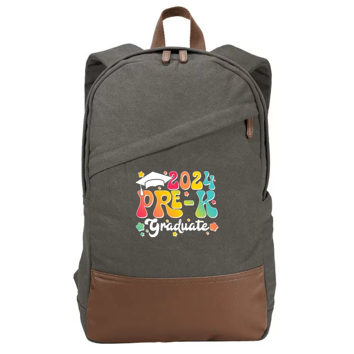 2024 Pre K School Graduate Cotton Canvas Backpack