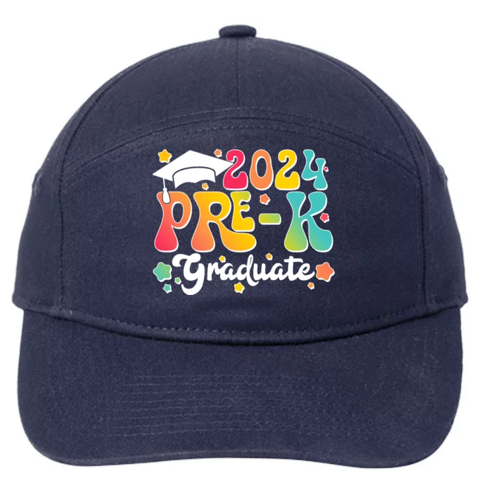 2024 Pre K School Graduate 7-Panel Snapback Hat