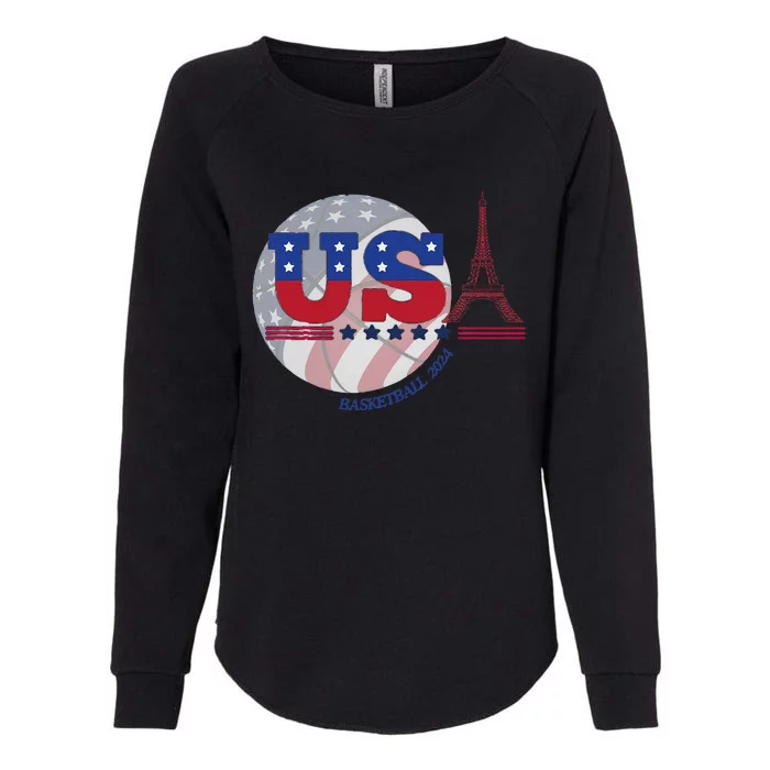 2024 Paris Sport Games Basketball Basket Ball Womens California Wash Sweatshirt