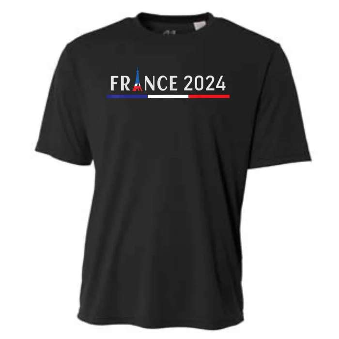 2024 Paris Sport France Summer Games 2024 In Its Capital Paris Cooling Performance Crew T-Shirt