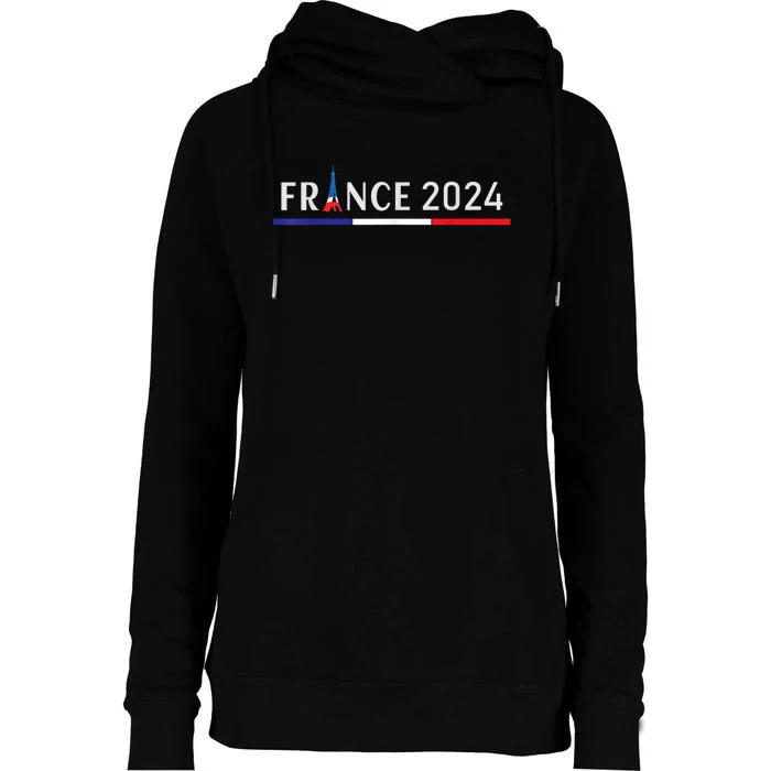 2024 Paris Sport France Summer Games 2024 In Its Capital Paris Womens Funnel Neck Pullover Hood